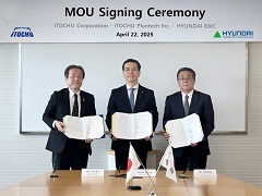 ITOCHU Corporation · JGC ·Toyo Engineering, and other world-class companies to discuss global cooperation plans