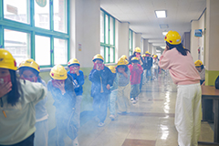 체험형 재난안전교육과 안전장비 보급 통해 어린이 재난 대응 역량 강화