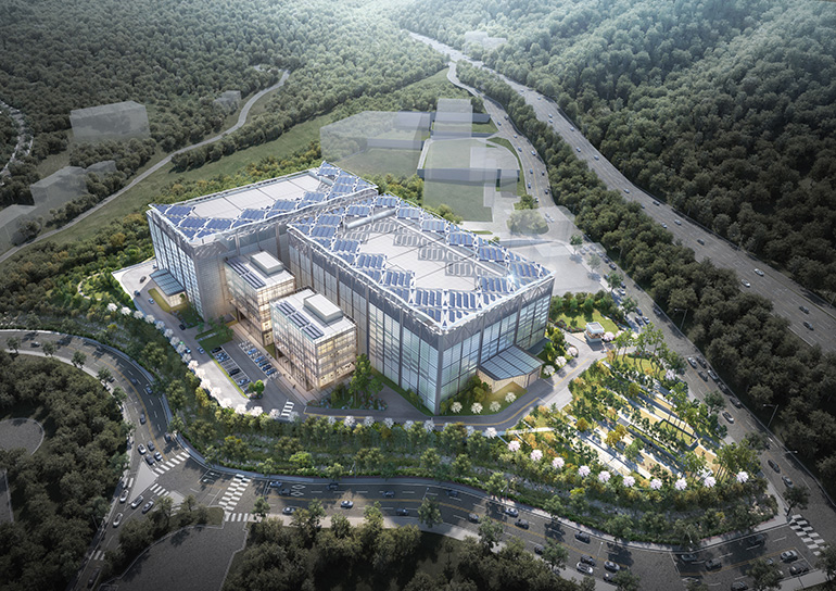 Pacific Sunny Data Center, in Jukjeon, Yongin - scheduled for completion in 2025